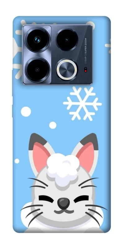 Чохол на Infinix Note 40 4G Adopt Me Snow Kitty Smile фото 1 з 1