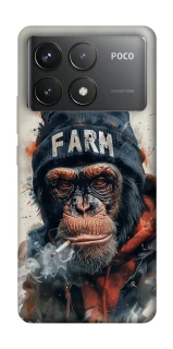 Чохол на Xiaomi Poco F6 Pro Шимпанзе v3 фото 1 з 1