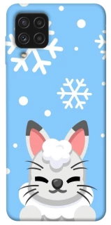 Чохол на Samsung Galaxy A22 4G Adopt Me Snow Kitty Smile фото 1 з 1