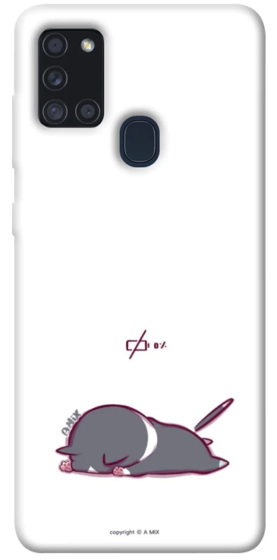 Чехол на Samsung Galaxy A21s The battery is dead фото 1 из 1