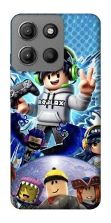 Чехол на Motorola Moto G15 Power Roblox collage ver.3 фото 1 из 1