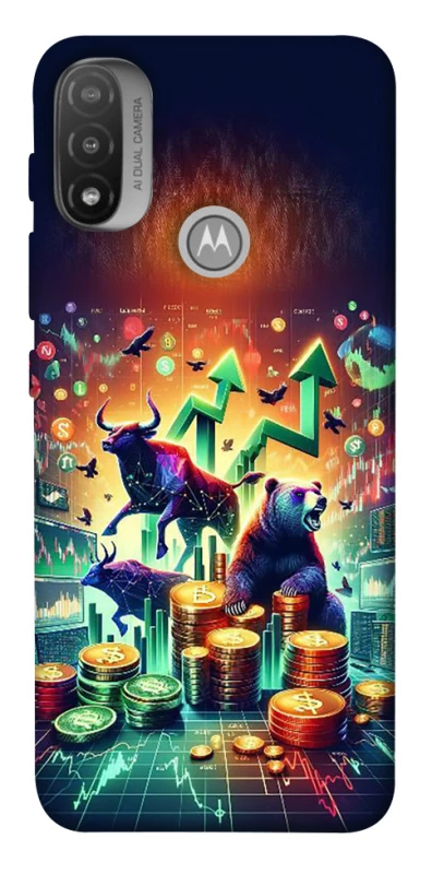 Чохол на Motorola Moto E20 Crypto market фото 1 з 1