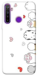 Чехол на Realme 5 Paws фото 1 из 1