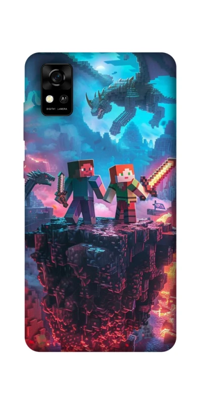 Чохол на ZTE Blade A31 Minecraft v3 фото 1 з 1