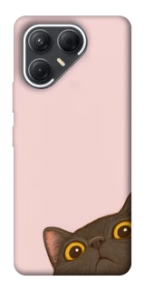 Чехол на TECNO Pova 7 Peeping cat фото 1 Чехол на TECNO Pova 7 Peeping cat фото 1 из 1