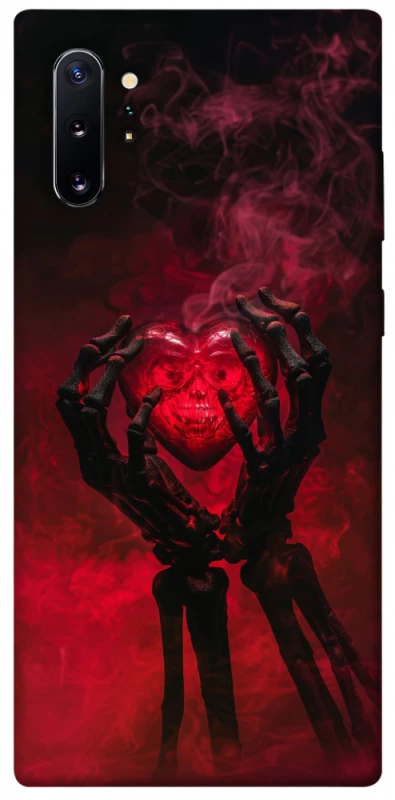 Чохол на Samsung Galaxy Note 10 Plus Heart in the hands of a skeleton фото 1 з 1