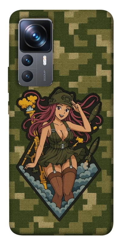 Чохол на Xiaomi 12T / 12T Pro Military Waifu фото 1 з 1