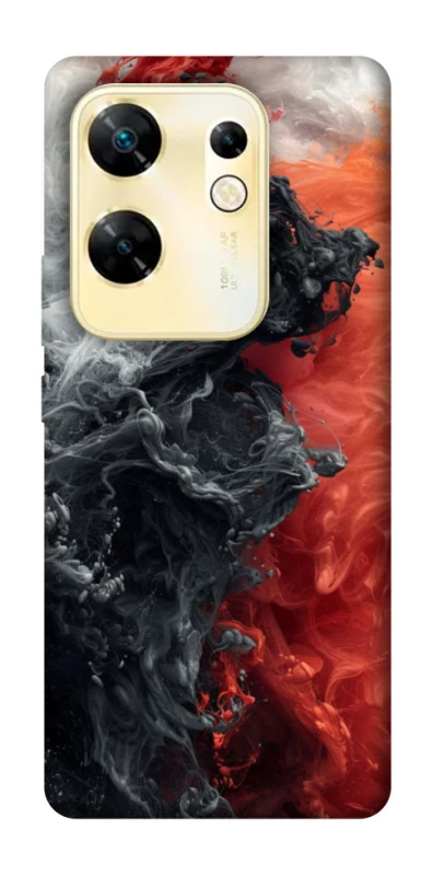 Чохол на Infinix Zero 30 4G Black and Red фото 1 з 1