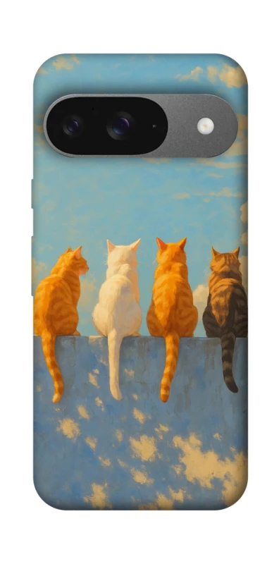 Чехол на Google Pixel 10 cats on wall фото 1 Чехол на Google Pixel 10 cats on wall фото 1 из 1