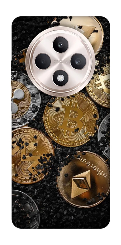 Чехол на Oppo Reno 12 F 4G/5G Many coins v2 фото 1 из 1