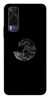 Чохол на Vivo Y53s Black tsunami фото 1 Чохол на Vivo Y53s Black tsunami фото 1 з 1