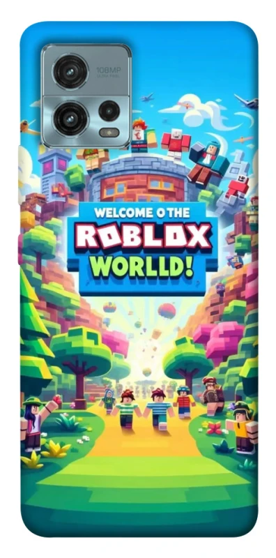 Чохол на Motorola Moto G72 Roblox World фото 1 з 1