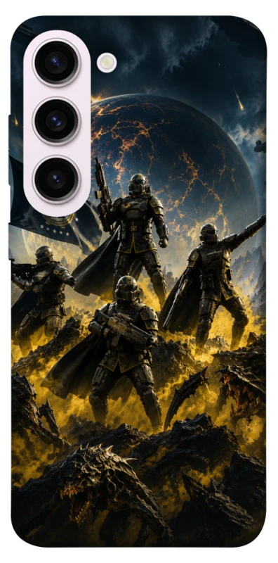 Чохол на Samsung Galaxy S23+ HELLDIVERS фото 1 з 1