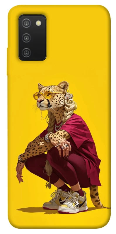 Чехол на Samsung Galaxy A03s Ягуар фото 1 из 1