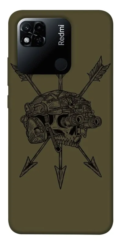 Чехол на Xiaomi Redmi 10A Mil skull фото 1 из 1