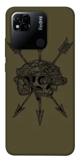 Чохол на Xiaomi Redmi 10A Mil skull фото 1 з 1