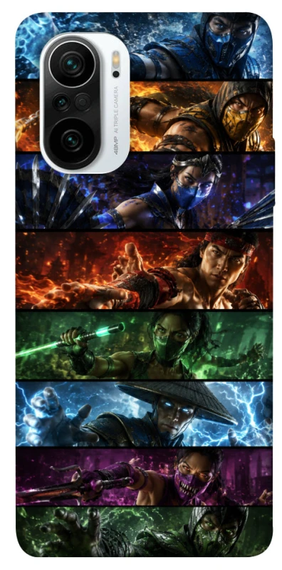 Чохол на Xiaomi Redmi K40 / K40 Pro / K40 Pro+ / Poco F3 Mortal Kombat ver.2 фото 1 з 1