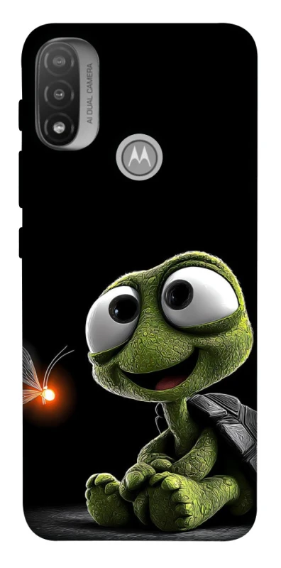 Чехол на Motorola Moto E20 Funny turtle фото 1 из 1