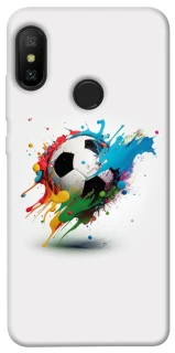 Чохол на Xiaomi Mi A2 Lite / Xiaomi Redmi 6 Pro Football Ball ver3 фото 1 з 1