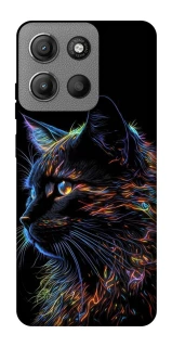 Чехол на Motorola Moto G15 4G Черный кот фото 1 из 1