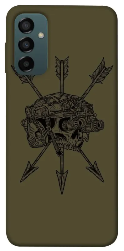 Чохол на Samsung Galaxy M14 5G Mil skull фото 1 з 1