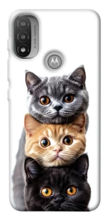 Чохол на Motorola Moto E20 Гарні котики фото 1 з 1
