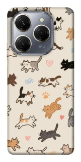 Чохол на TECNO Spark 20 Pro Cat style ver.2 фото 1 з 1