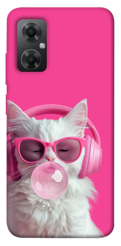 Чехол на Xiaomi Redmi Note 11R Pink kitty фото 1 из 1