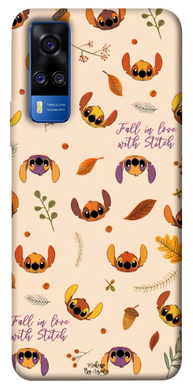 Чохол на Vivo Y51a Fall in love with Stitch фото 1 з 1