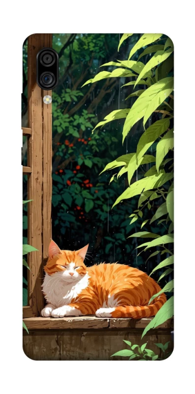 Чехол на ZTE Blade A5 (2020) red cat фото 1 из 1