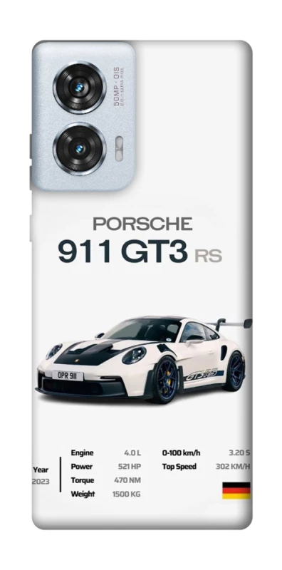 Чехол на Motorola Edge 50 Fusion Porsche 911 GT3 фото 1 из 1