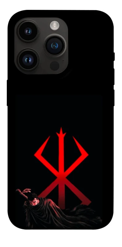 Чохол на Apple iPhone 14 Pro (6.1") Berserk Red Logo фото 1 з 1