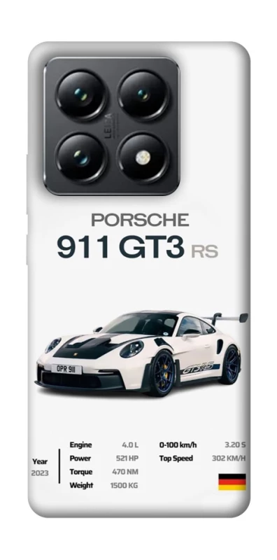 Чехол на Xiaomi 14T Pro Porsche 911 GT3 фото 1 из 1