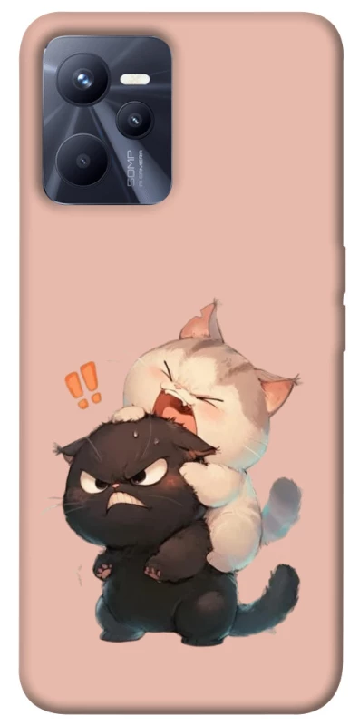 Чохол на Realme C35 Сat and cat фото 1 з 1