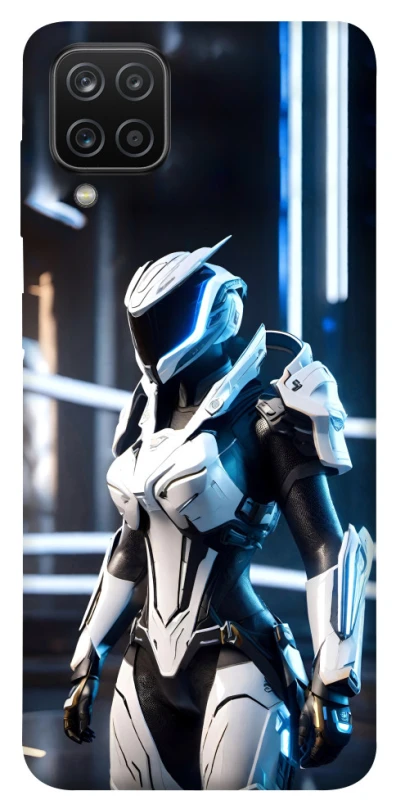 Чохол на Samsung Galaxy A12 Cyber space girl ver.6 фото 1 з 1