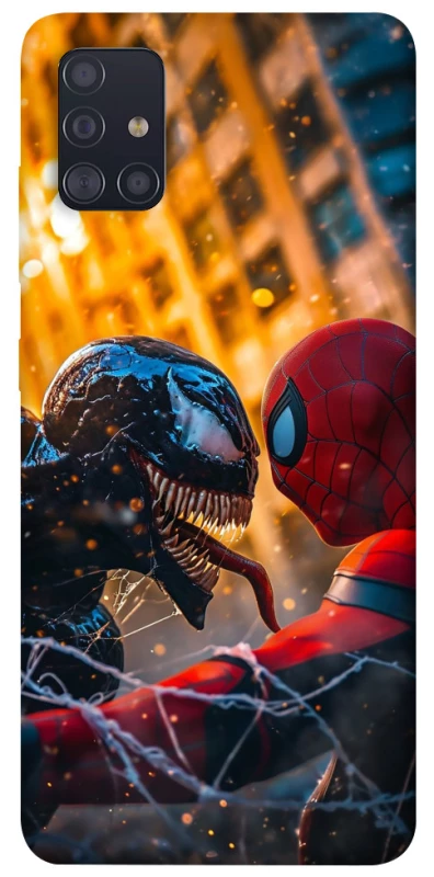 Чохол на Samsung Galaxy A51 Venom vs Spiderman фото 1 з 1