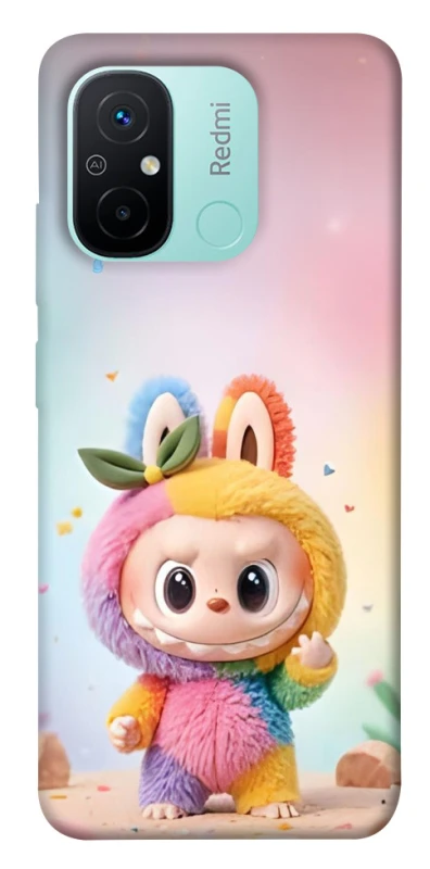 Чохол на Xiaomi Redmi 12C / Poco C55 Labubu colored фото 1 з 1