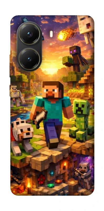 Чохол на Xiaomi Poco X7 Pro Minecraft v6 фото 1 з 1