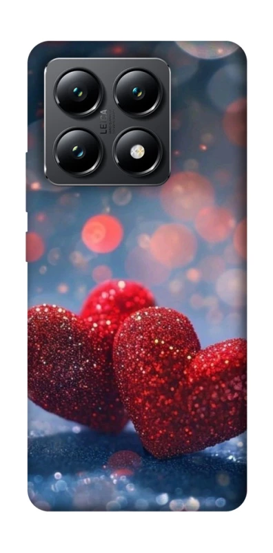Чохол на Xiaomi 14T Red hearts фото 1 з 1