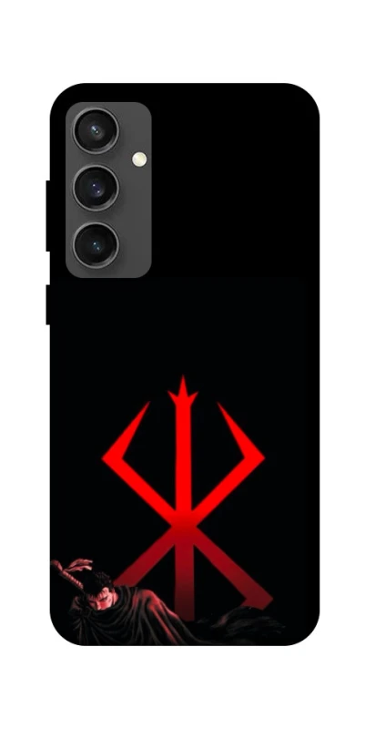 Чохол на Samsung Galaxy S24 FE Berserk Red Logo фото 1 з 1