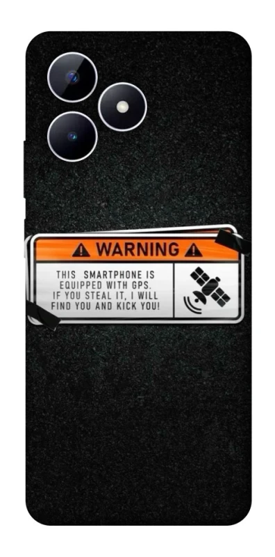 Чохол на Realme Note 50 5G Warning фото 1 з 1