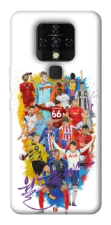 Чохол на TECNO Camon 16 SE Football Abstract v2 фото 1 з 1