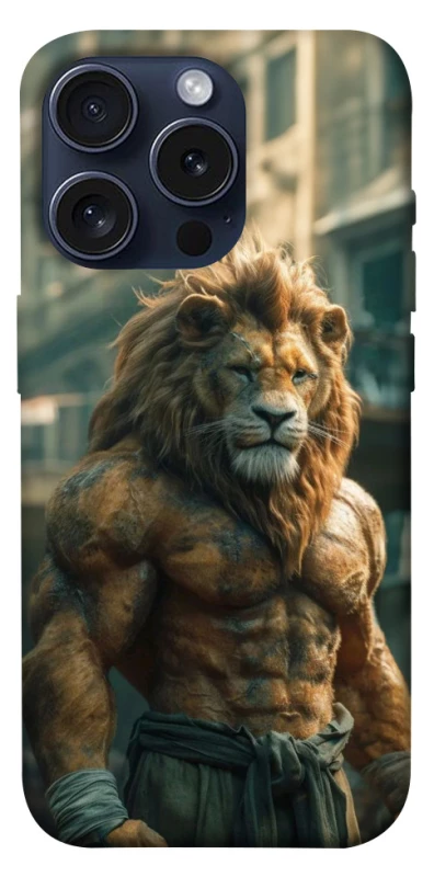 Чехол на Apple iPhone 15 Pro (6.1") Лев фото 1 из 1