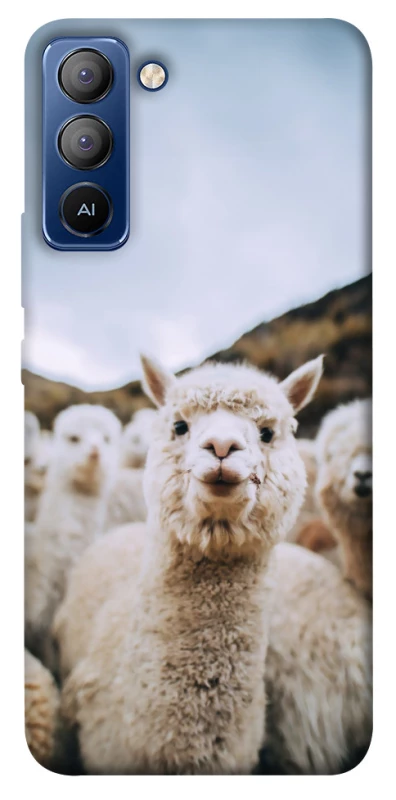 Чехол на TECNO Pop 5 LTE Лама фото 1 из 1
