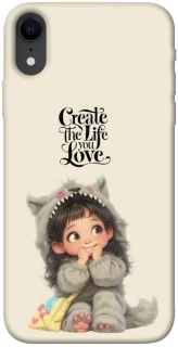 Чохол на Apple iPhone XR (6.1") Create the life you love фото 1 з 1