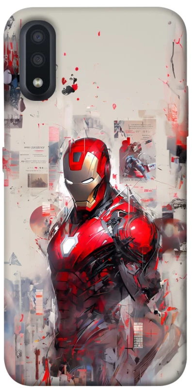 Чехол на Samsung Galaxy A01 Ironman фото 1 из 1