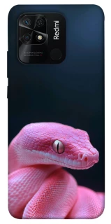 Чехол на Xiaomi Redmi 10C Розовая Змея фото 1 из 1