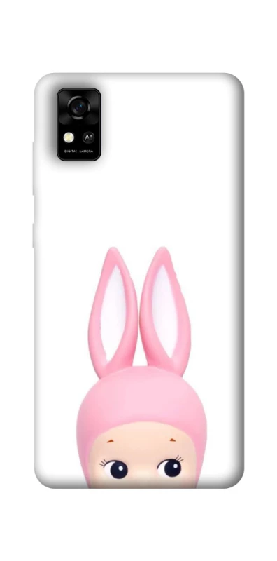 Чохол на ZTE Blade A31 Minimal Bunny Peek фото 1 з 1