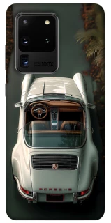 Чехол на Samsung Galaxy S20 Ultra White porsche фото 1 из 1