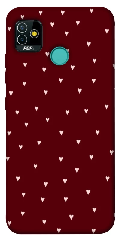 Чехол на TECNO POP 5 Smal hearts фото 1 из 1